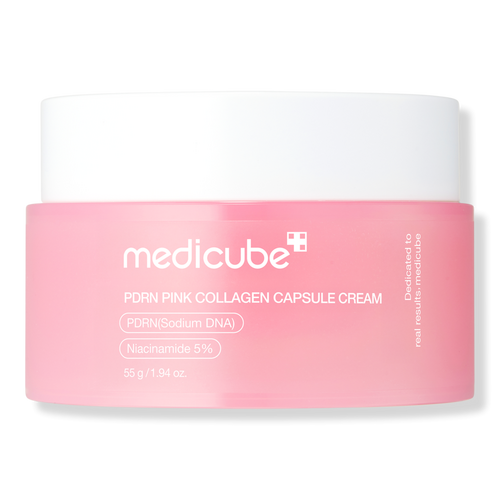 کرم کپسولی کلاژن صورتی پی دی آر ان مدی کیوب